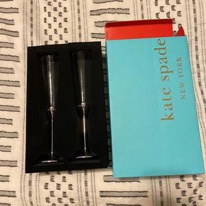 Kate space toasting flutes